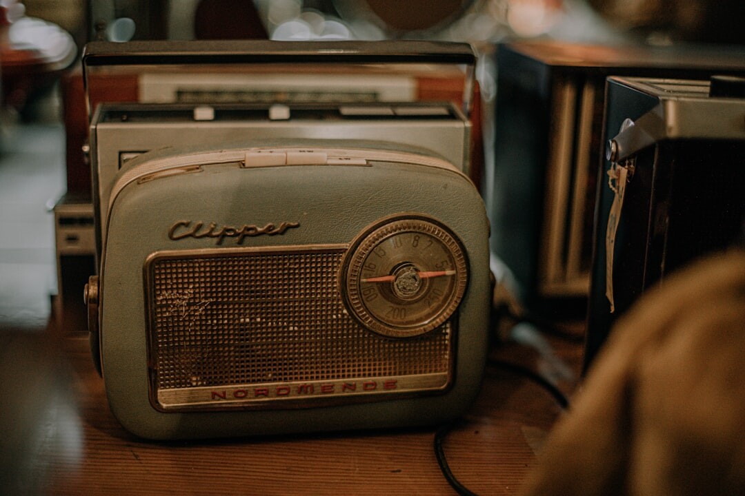 old radio set